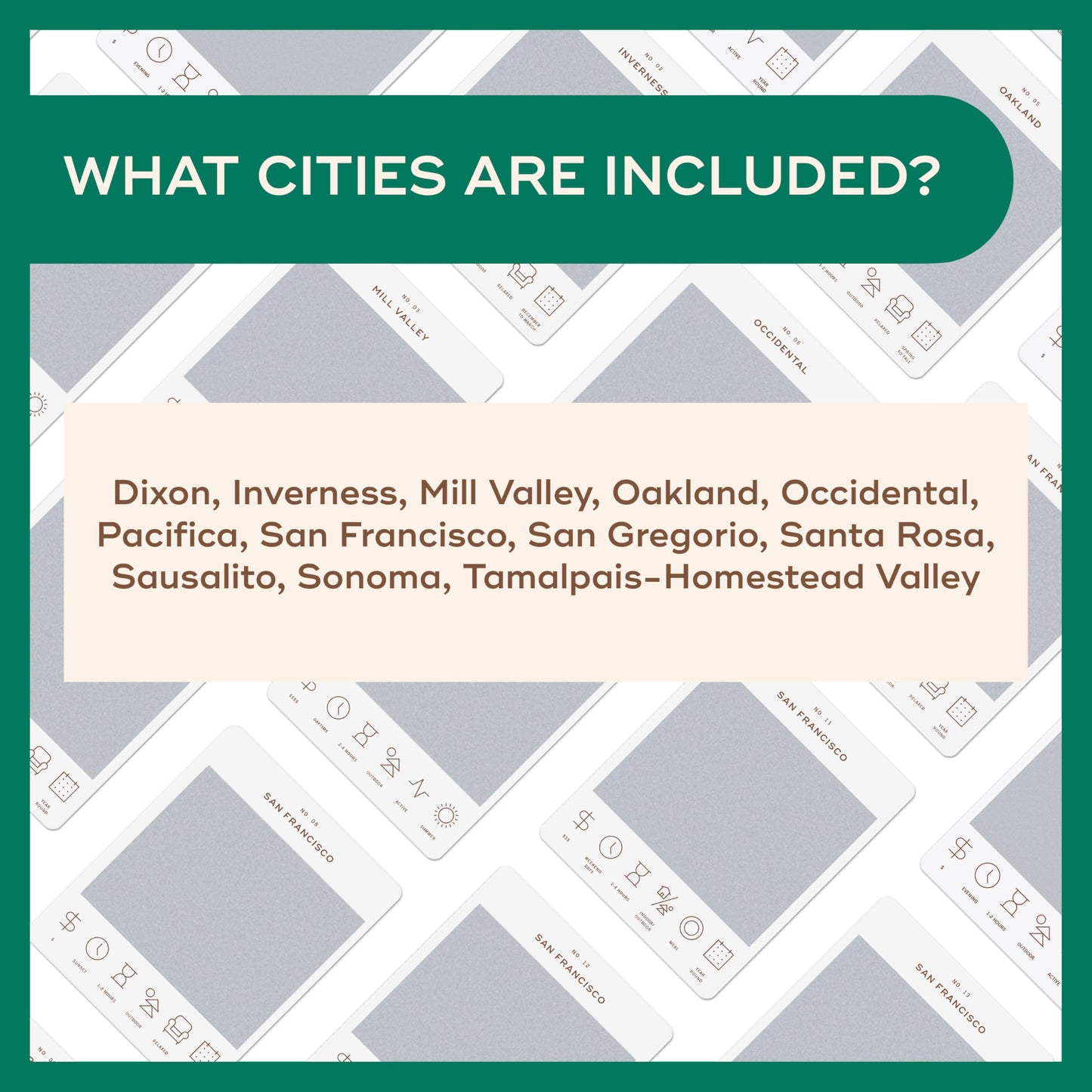 San Francisco Adventure Bucket List: 50 Scratch-Off Cards | Reach International Outfitters