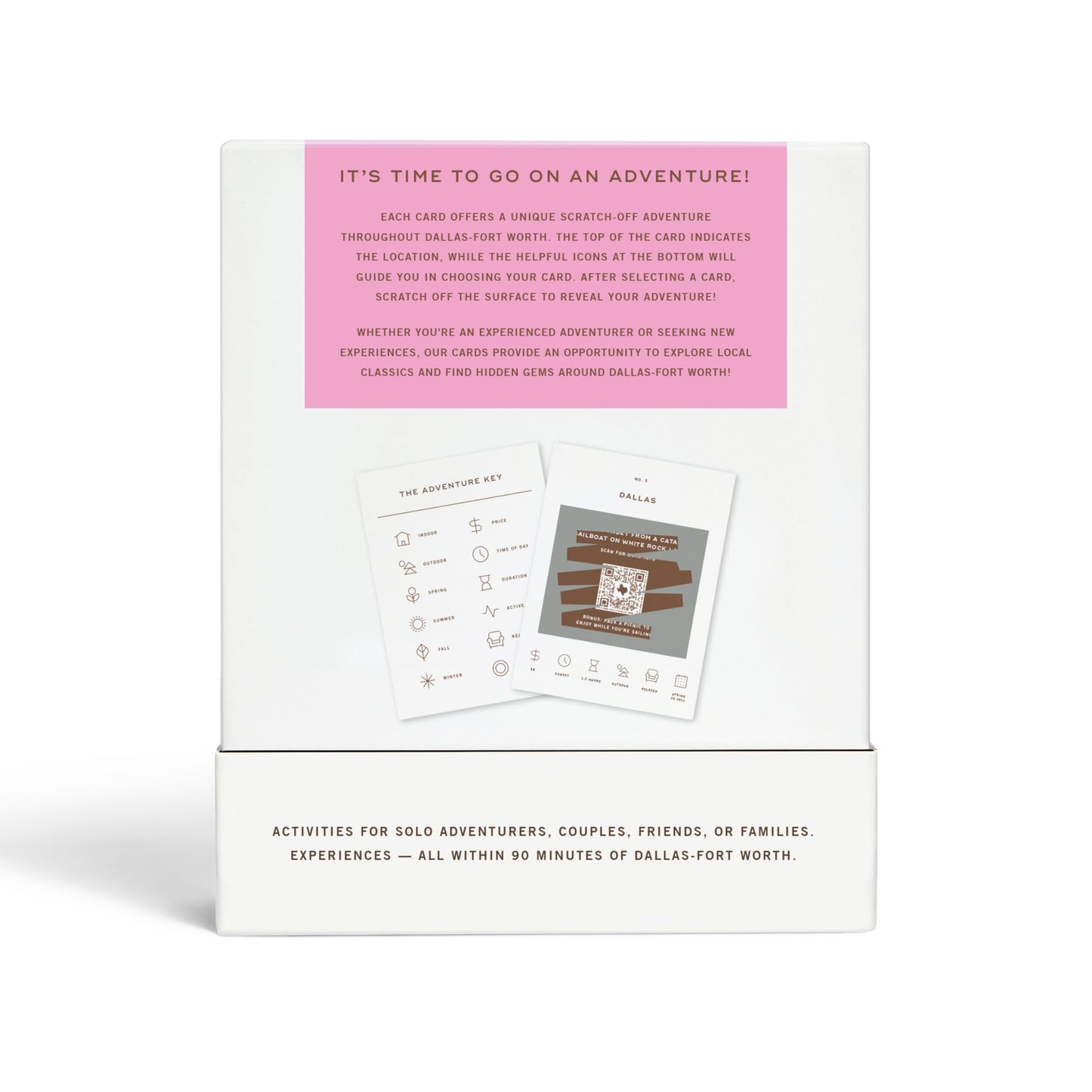 Dallas Fort Worth Adventure Bucket List – 50 Scratch-Off Cards by Reach International Outfitters