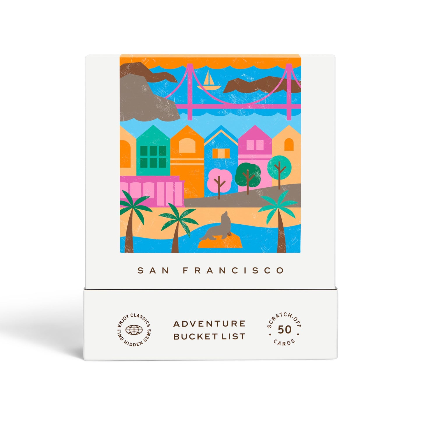 San Francisco Adventure Bucket List: 50 Scratch-Off Cards | Reach International Outfitters