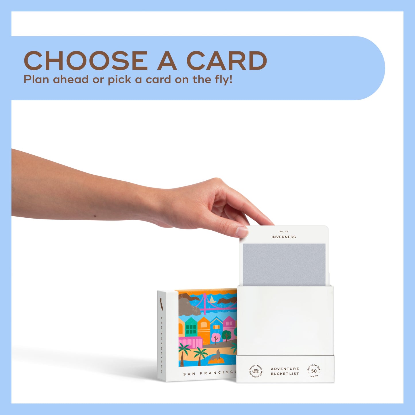 San Francisco Adventure Bucket List: 50 Scratch-Off Cards | Reach International Outfitters