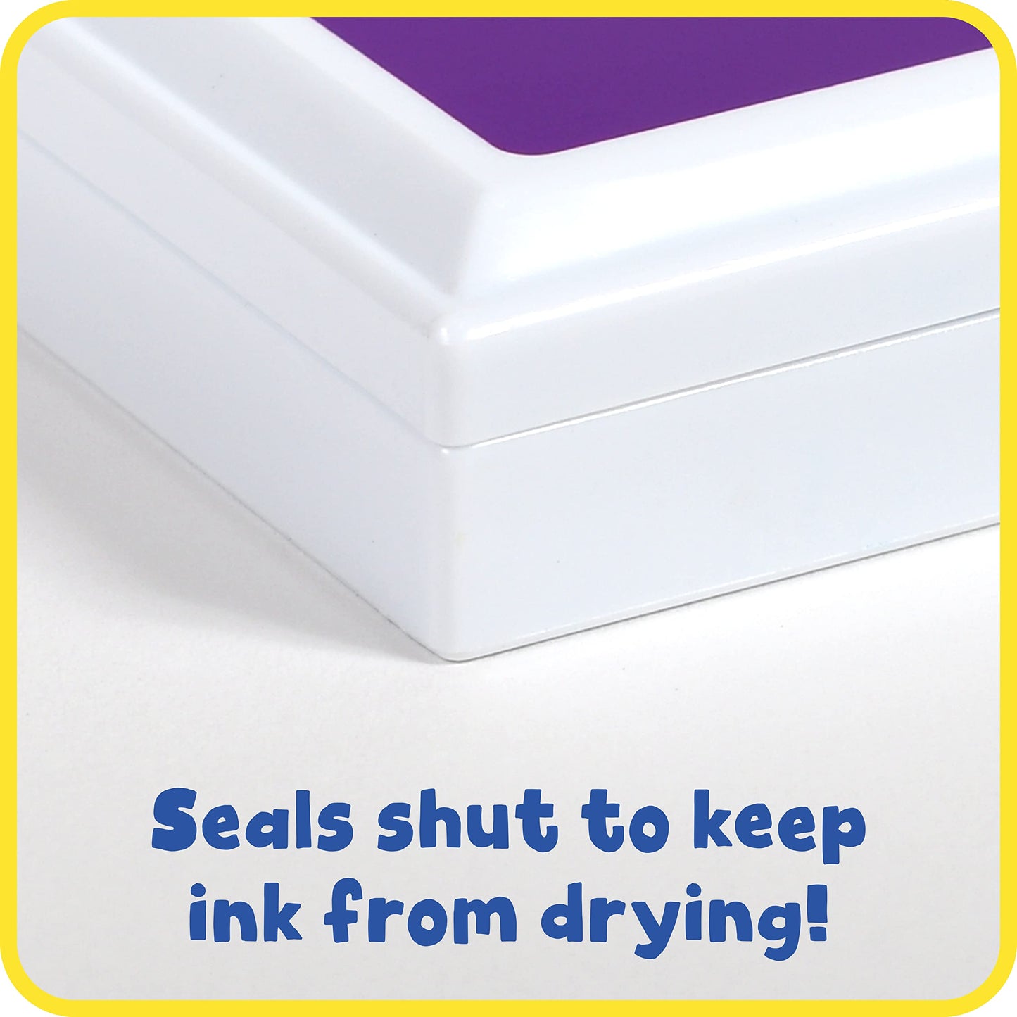 Ready 2 Learn Scented Stamp Pad – Grape (Purple) | Non-Toxic & Fade-Resistant Ink