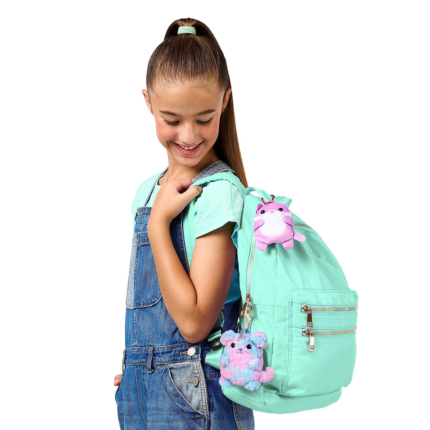REAL LITTLES Plushie Pet Backpacks – Real Mini Surprises Inside (6 Designs)