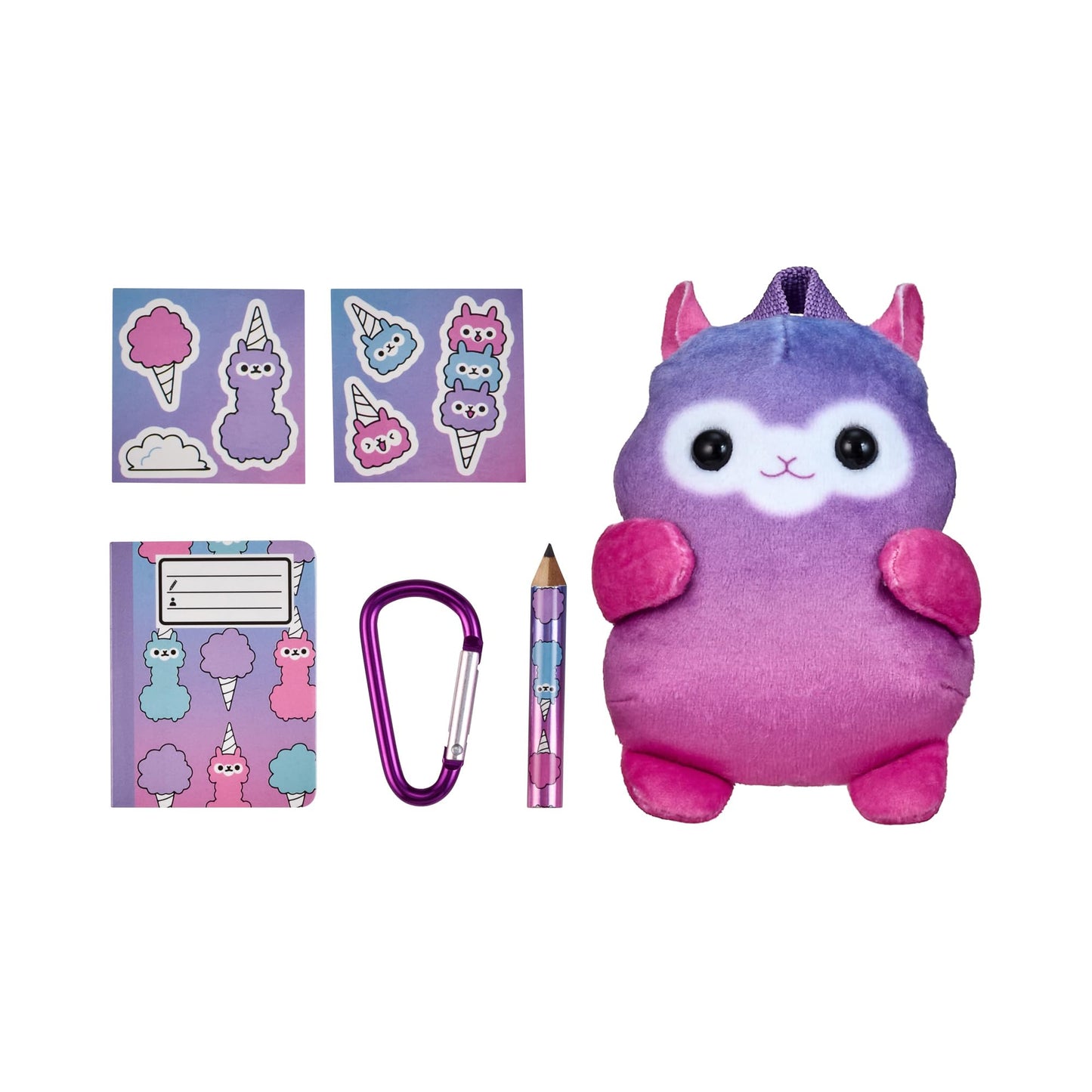 REAL LITTLES Plushie Pet Backpacks – Real Mini Surprises Inside (6 Designs)