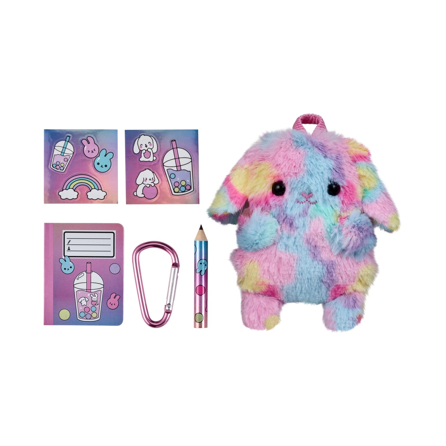 REAL LITTLES Plushie Pet Backpacks – Real Mini Surprises Inside (6 Designs)