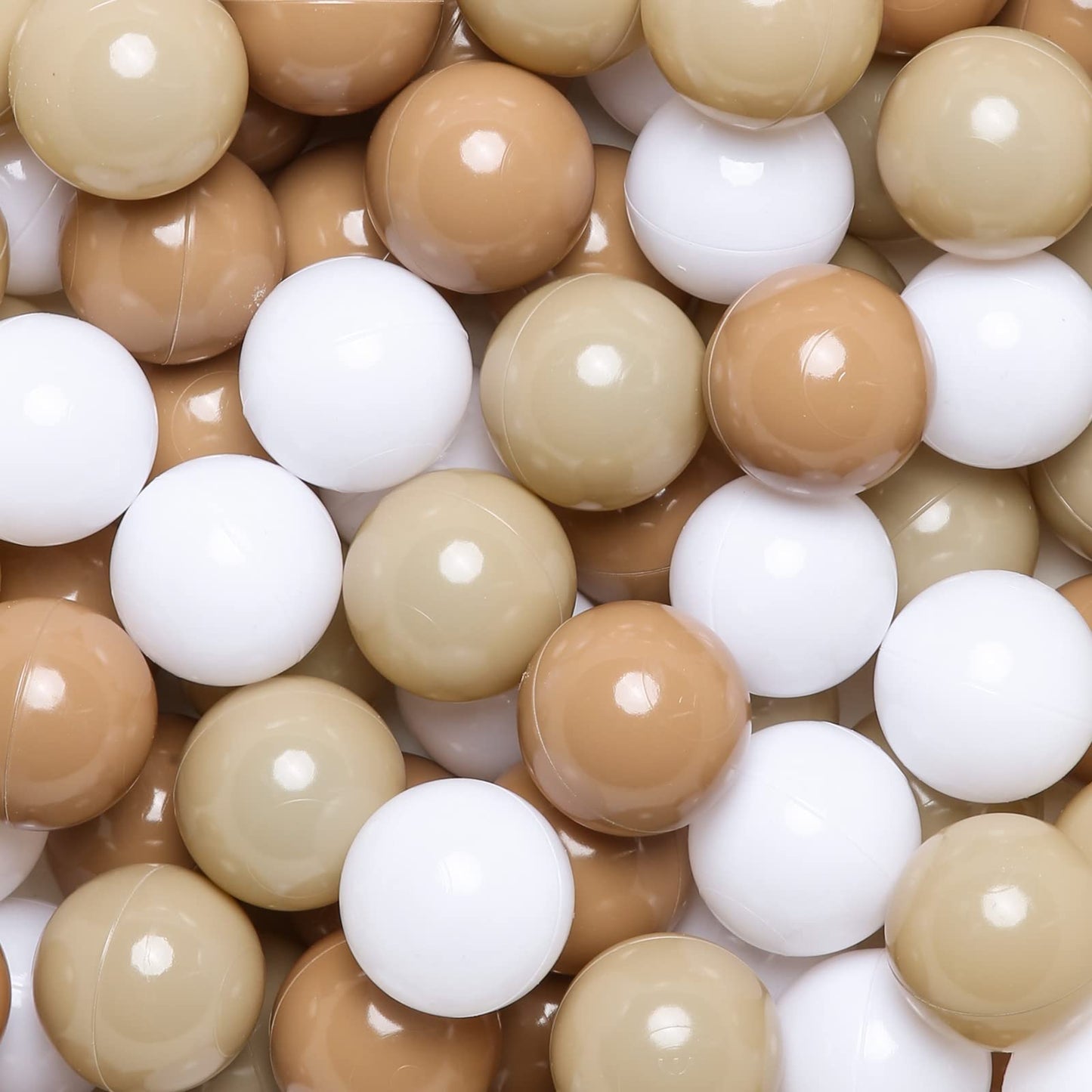 Realhaha Ball Pit Balls – 100 Safe 2.16 in Plastic Balls for Baby, Toddlers, Play Tents & Pools