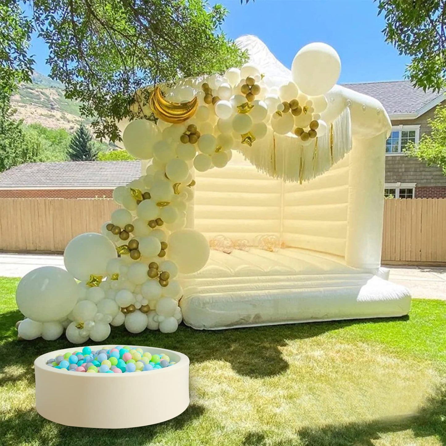Realhaha Ball Pit Balls – 100 Safe Plastic Balls for Baby, Toddler, Play Tent & Pool
