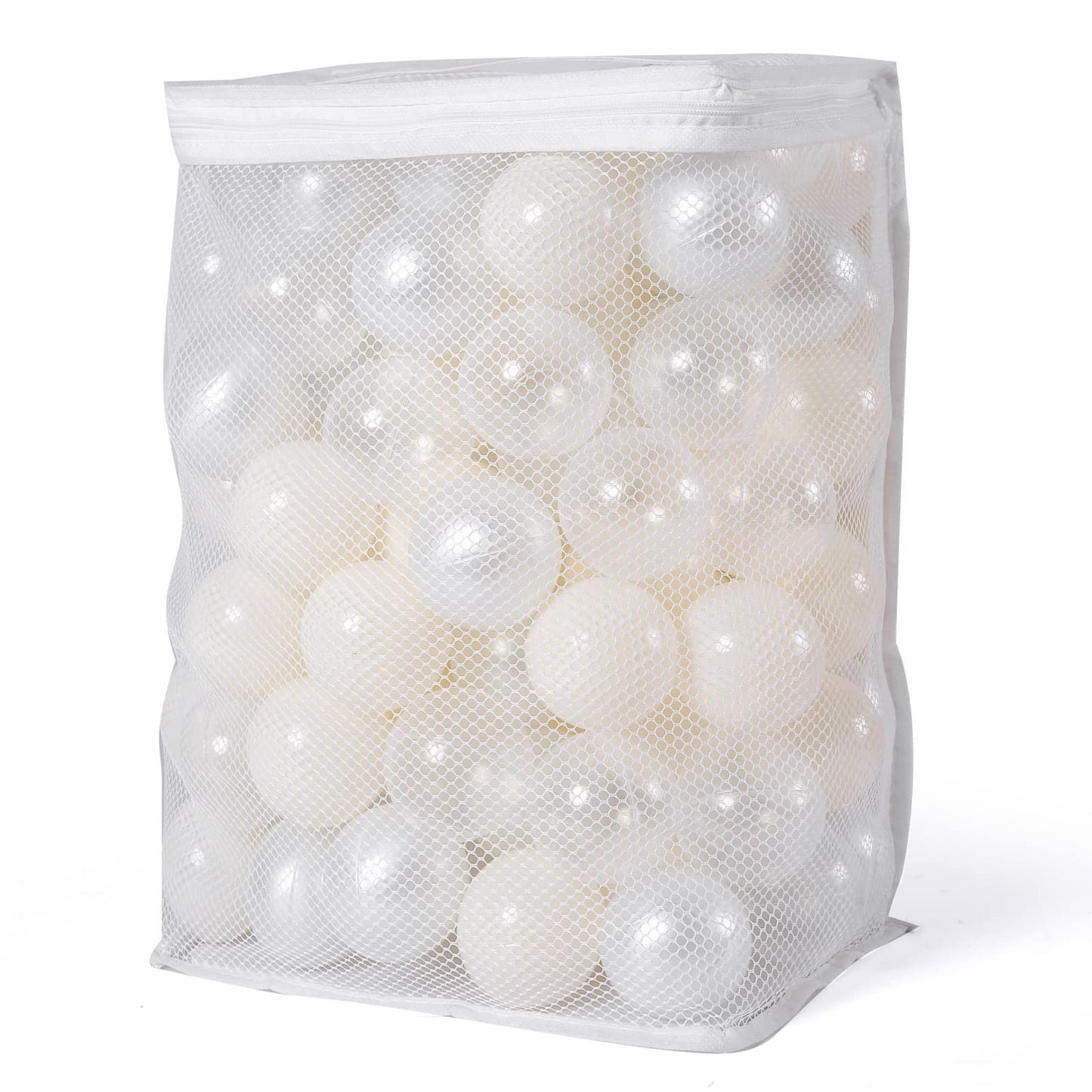 Realhaha Ball Pit Balls – 100 Safe Plastic Balls for Baby Play (Beige)