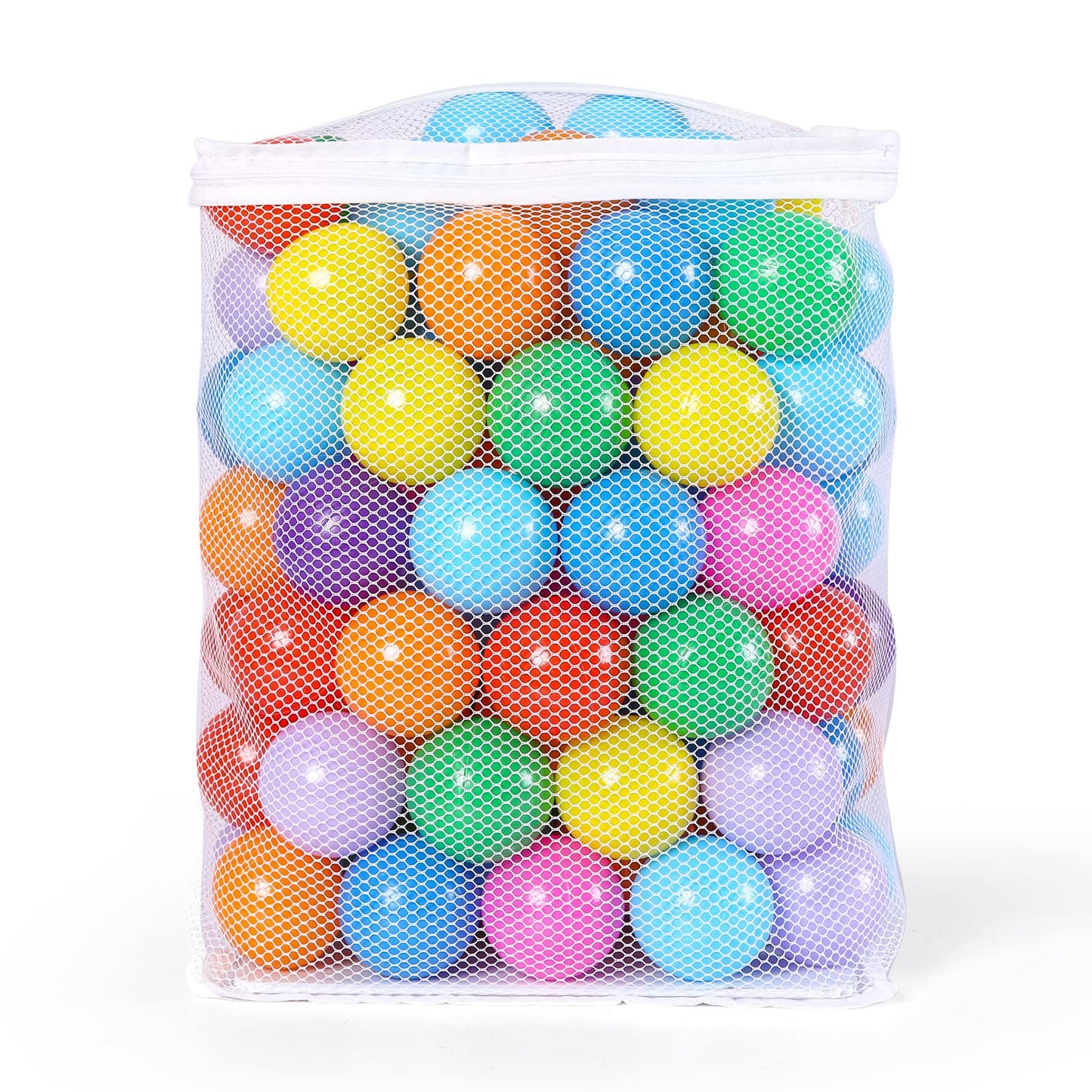 Realhaha Ball Pit Balls – 100 Safe 2.16-inch Plastic Balls for Babies, Toddlers & Kids