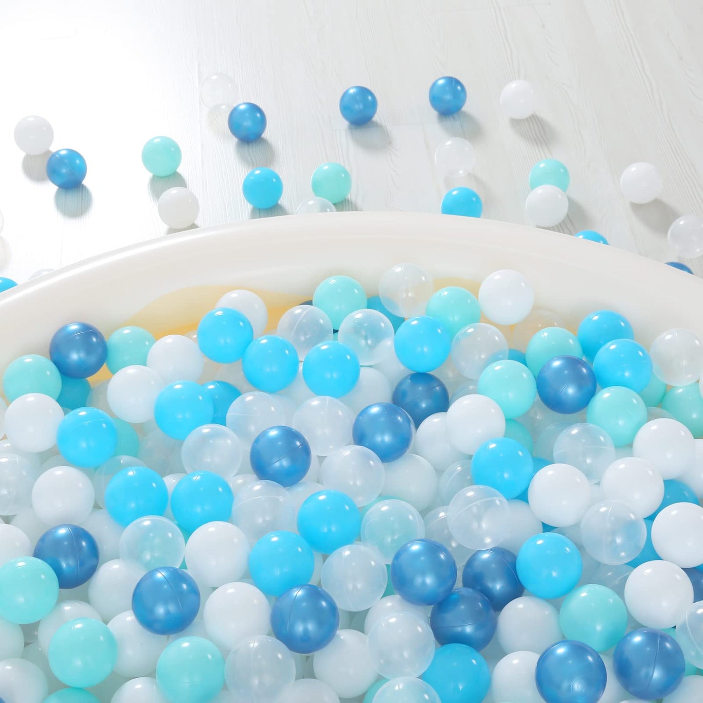 Realhaha Ball Pit Balls – 100 Play Balls for Baby & Kids Play