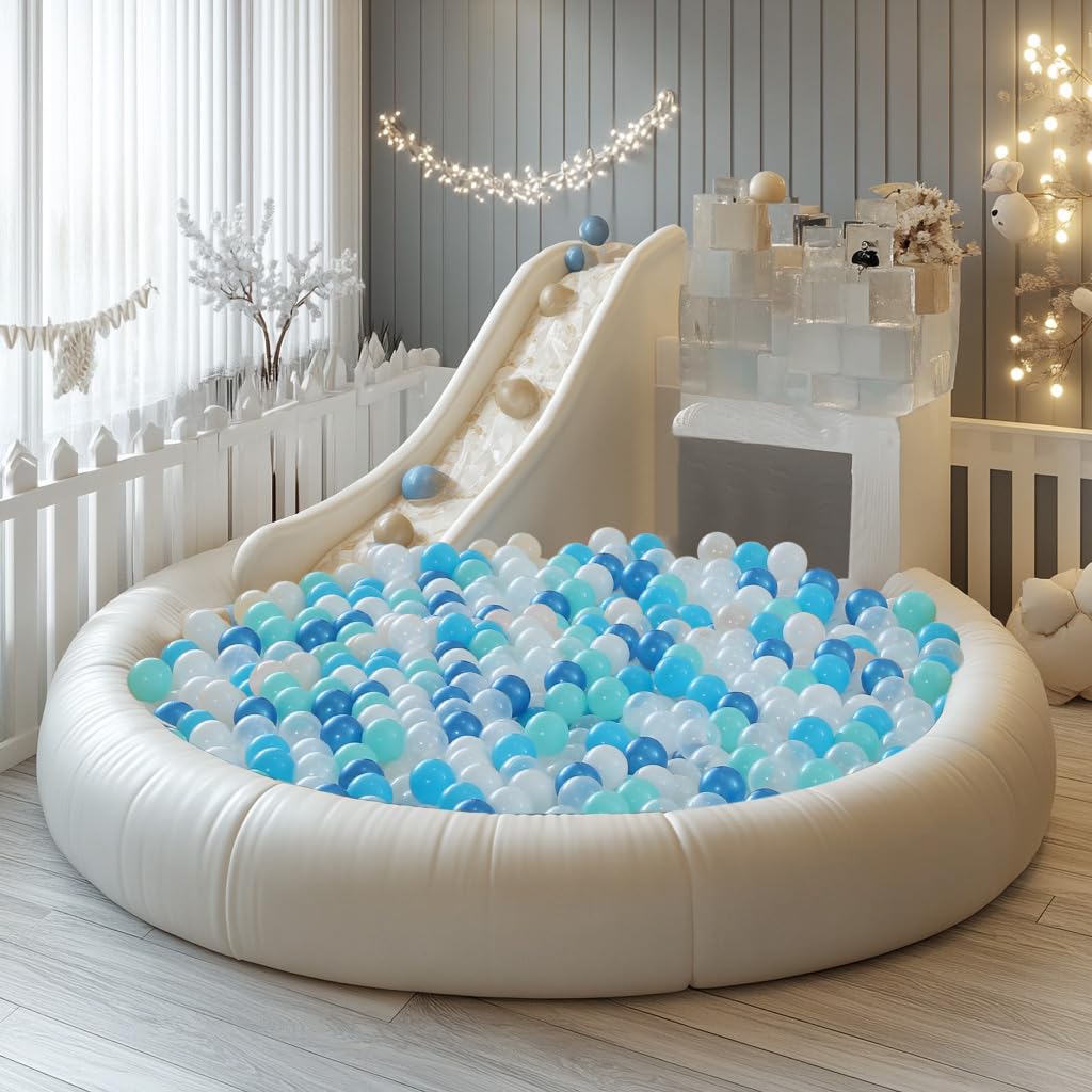 Realhaha Ball Pit Balls 200-Pack — Safe Play for Pits, Tents, Pools