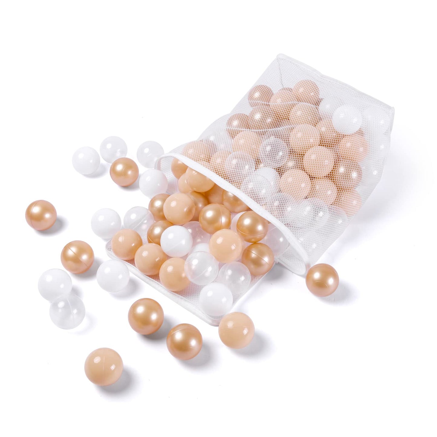 Realhaha Ball Pit Balls – 100 Pack, 2.16-inch Crush-Proof Plastic Balls for Babies and Toddlers