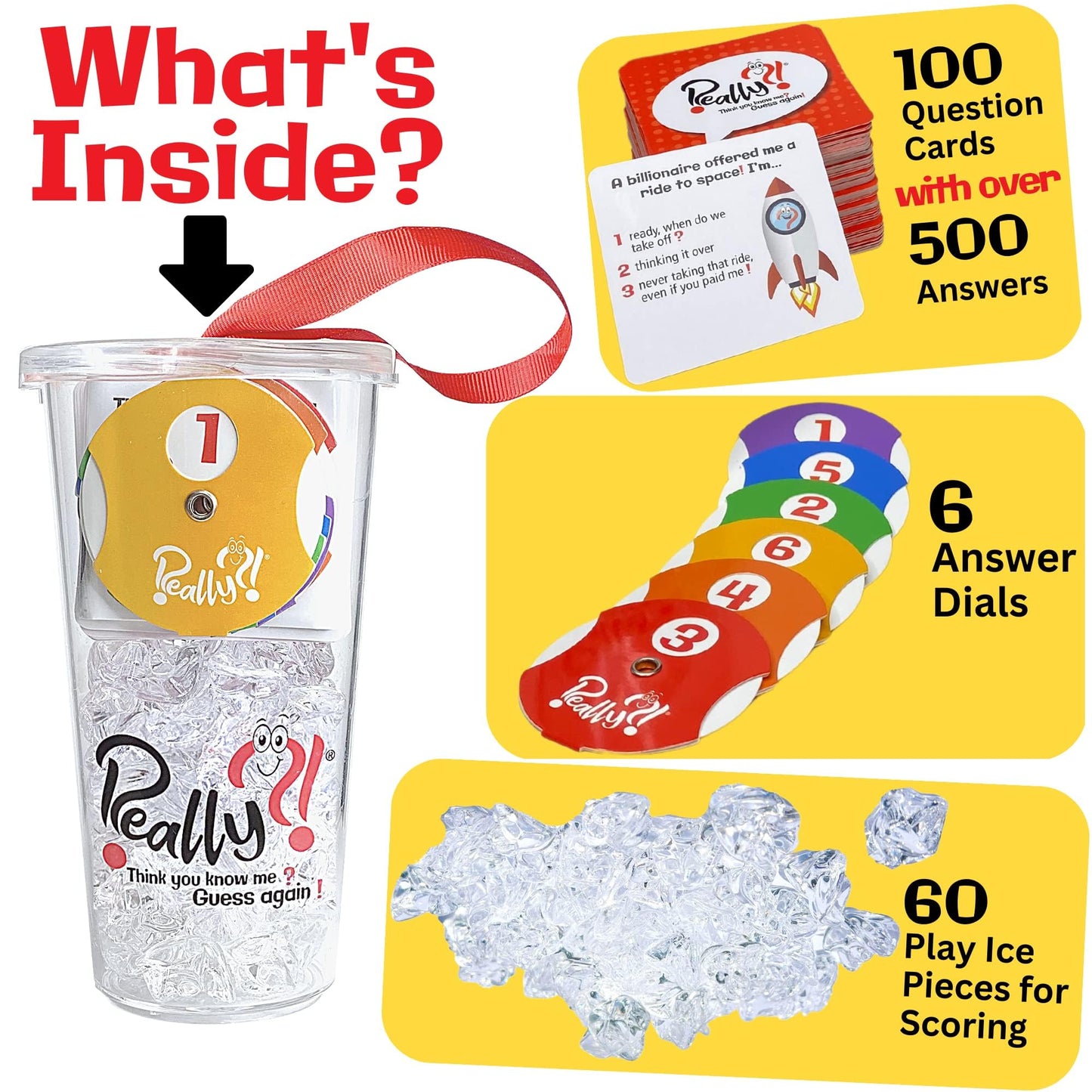Really?! Conversation Card Game for All Ages – Fun Family & Friends Night
