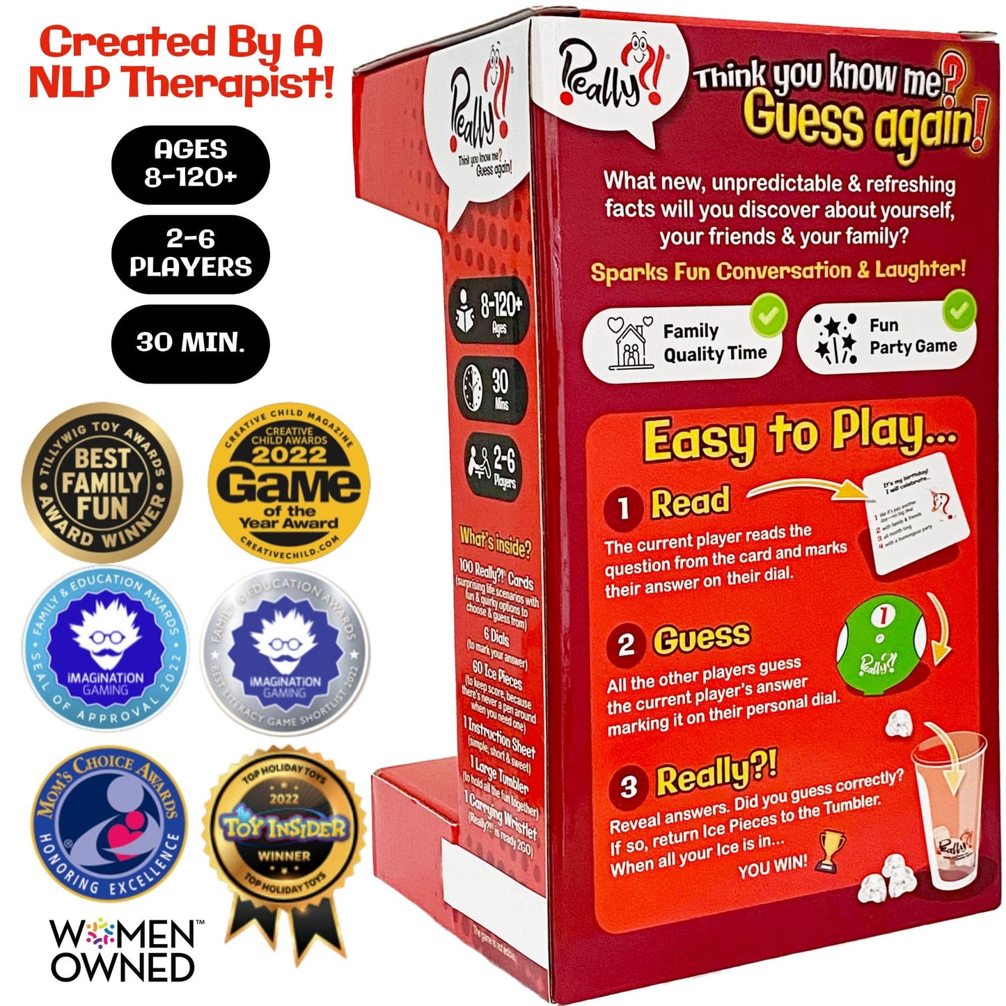 Really?! Conversation Card Game for All Ages – Fun Family & Friends Night