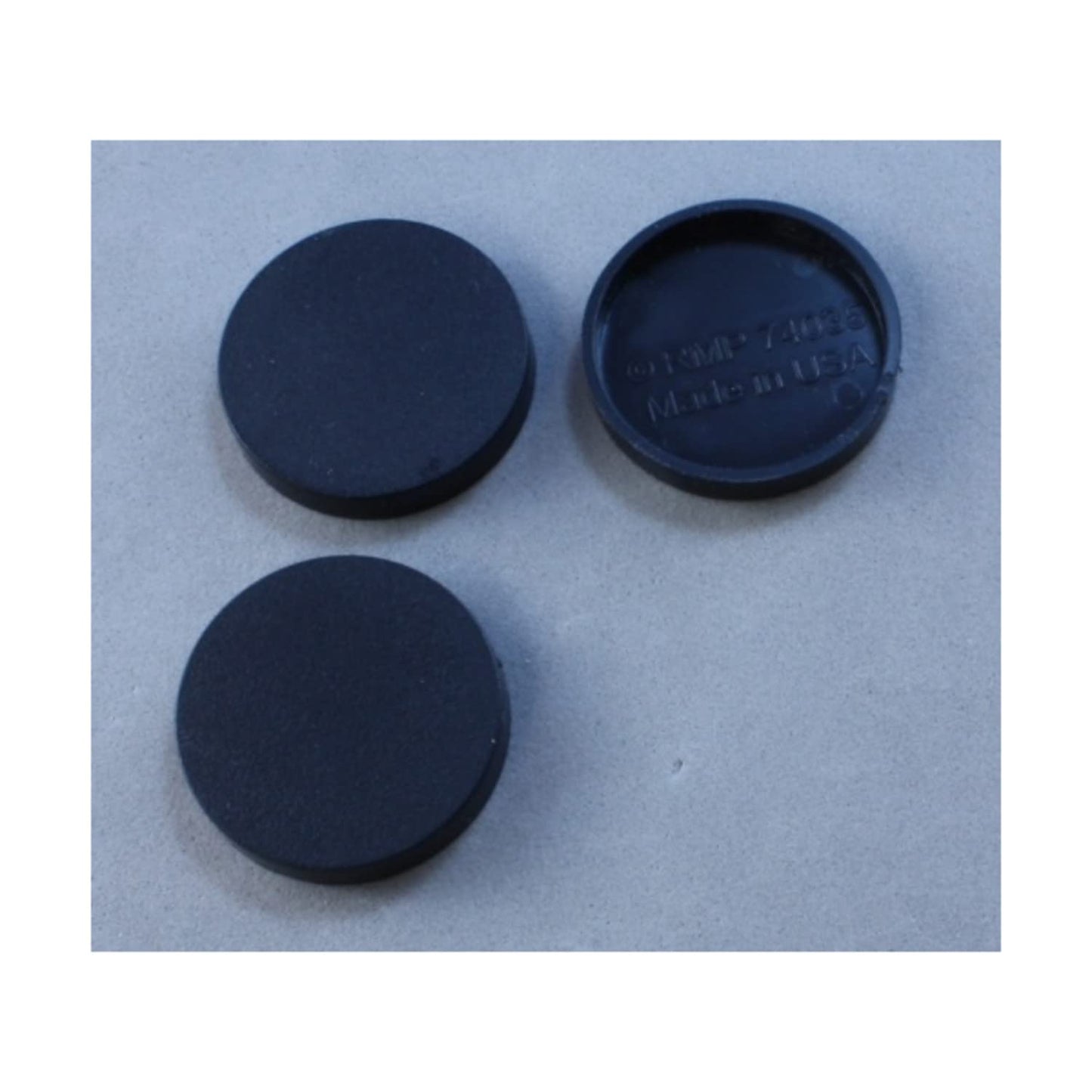 Reaper 1in Round Plastic Miniature Bases – Pack of 20