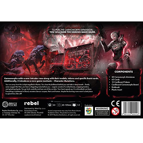 Nemesis Carnomorph Expansion – New Alien Race & Mechanics | Rebel Studio