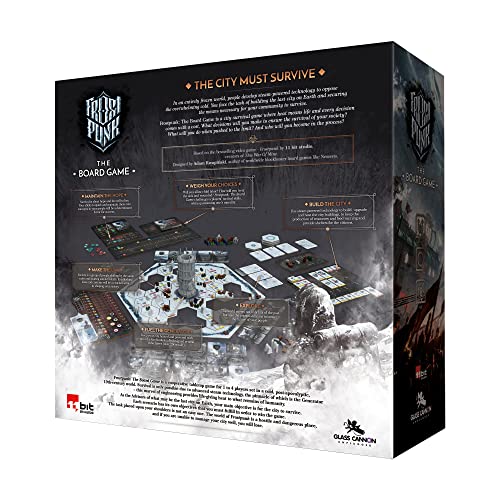 Frostpunk The Board Game – Cooperative Survival Strategy by Rebel Studio | 1–4 Players