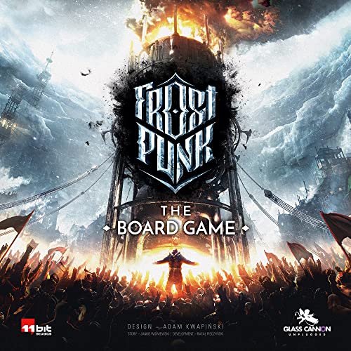 Frostpunk The Board Game – Cooperative Survival Strategy by Rebel Studio | 1–4 Players