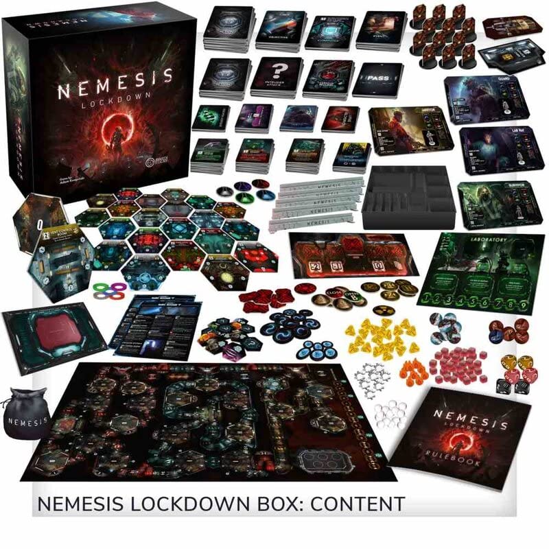 Rebel Studio Nemesis Lockdown – Sci-Fi Horror Tabletop Game (Standalone or Integrated)