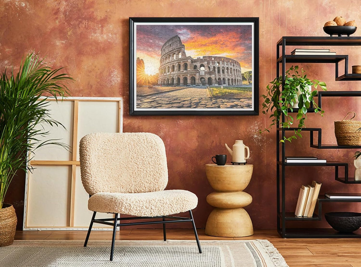RECHIATO 1000-Piece Colosseum Rome Puzzle – Challenging Nature Scene