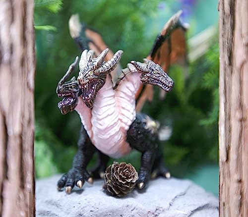 RECUR Devil Dragon Figurine - 9 Inch Dragon for RPG, Tabletop Display & Collectors