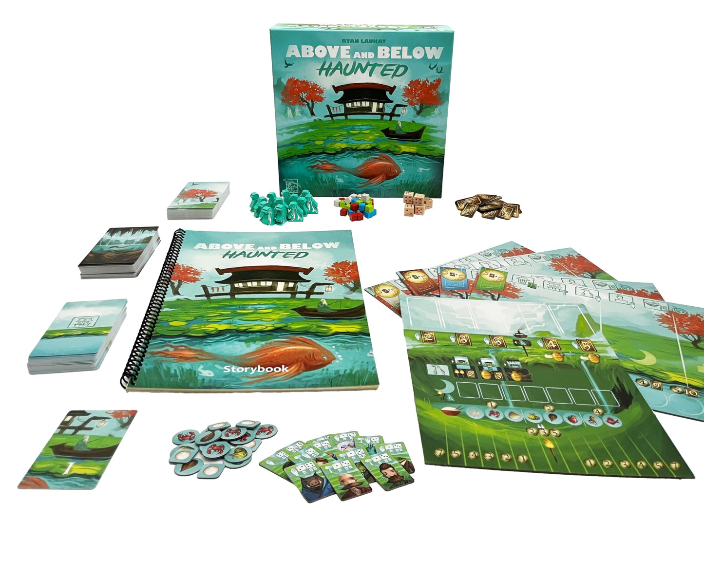 Above and Below: Haunted – Red Raven Board Game | Light Strategy for 2–4 Players