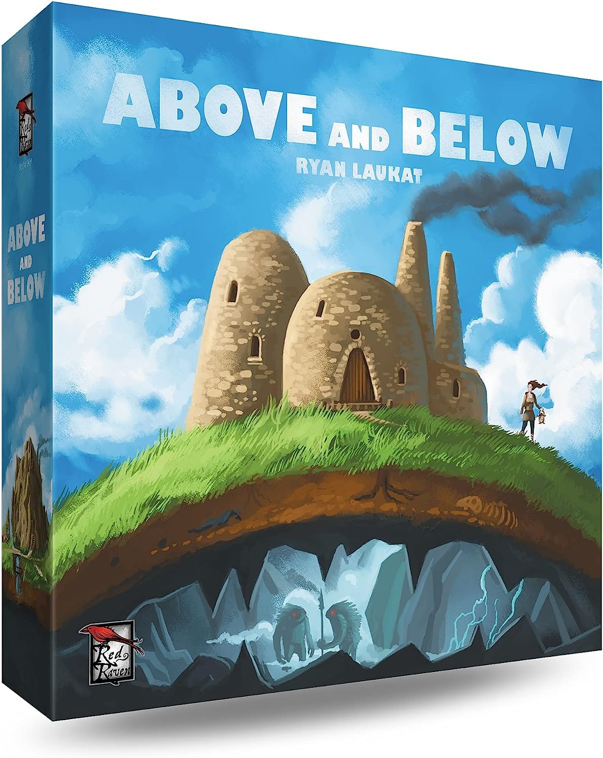 Above and Below by Red Raven Games – Strategy Board Game for 2-4 Players | Ages 10+ | 90-Minute Playtime