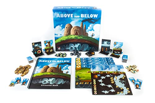 Above and Below by Red Raven Games – Strategy Board Game for 2-4 Players | Ages 10+ | 90-Minute Playtime