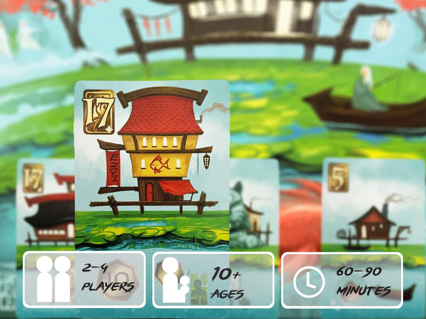 Above and Below: Haunted – Red Raven Board Game | Light Strategy for 2–4 Players