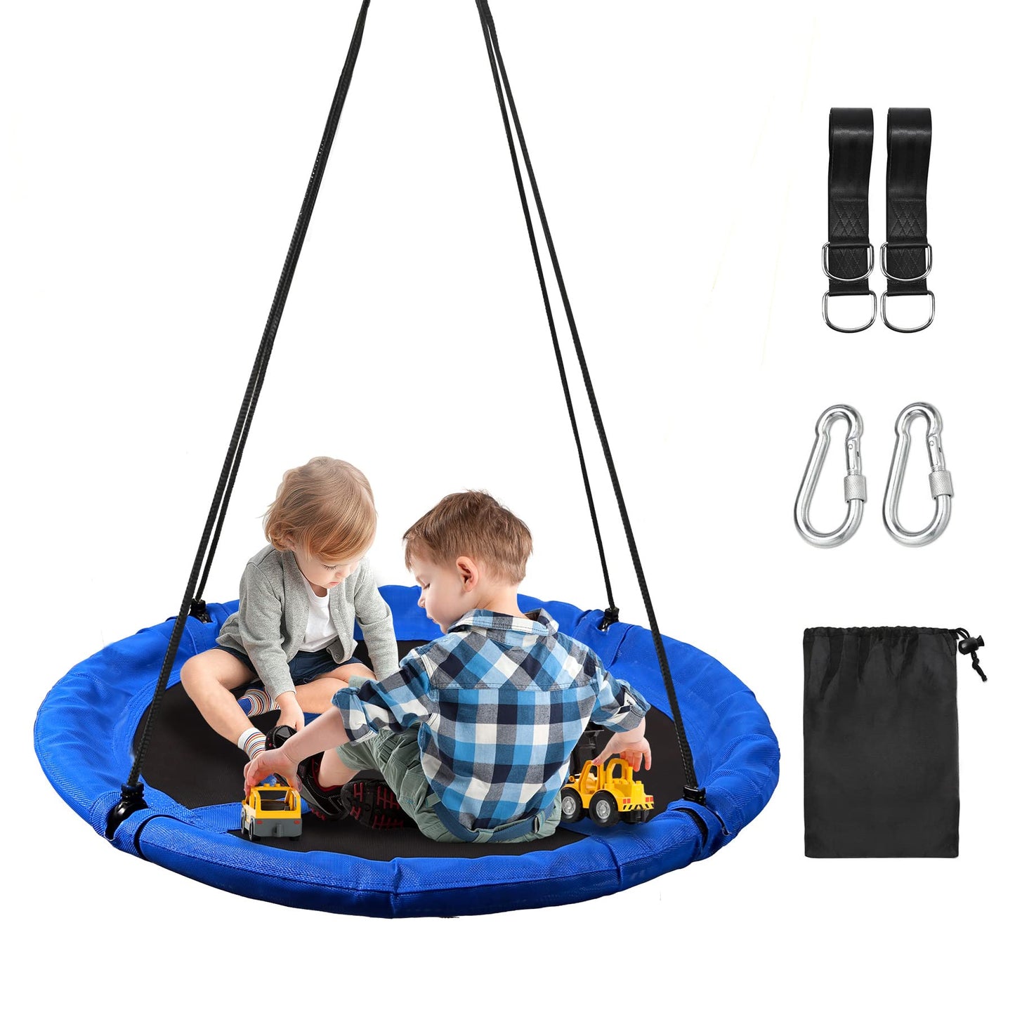 RedSwing 43-Inch Saucer Tree Swing for Kids – 500 Lbs Capacity, Indoor Outdoor