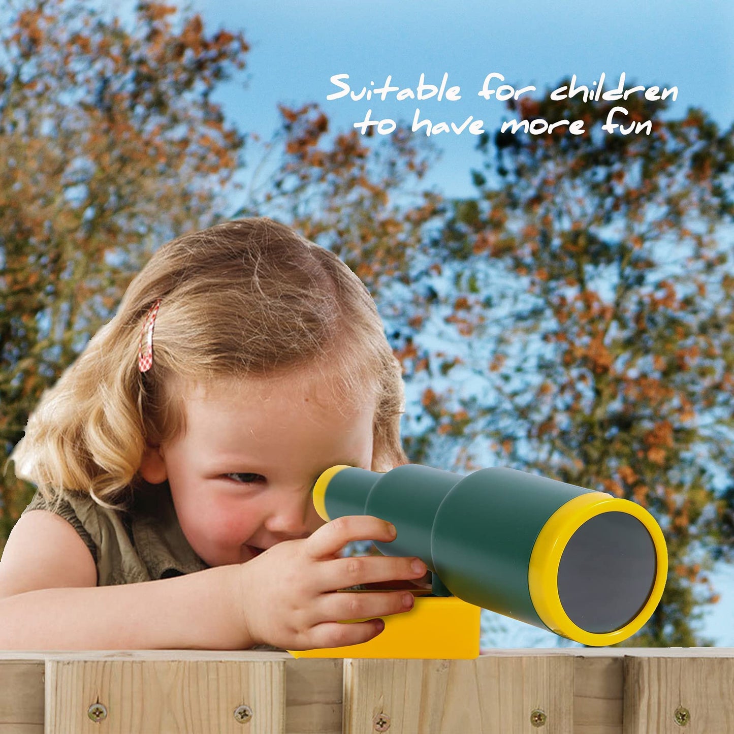 RedSwing Playground Accessories for Kids – Pirate Wheel and Telescope, Easy Setup