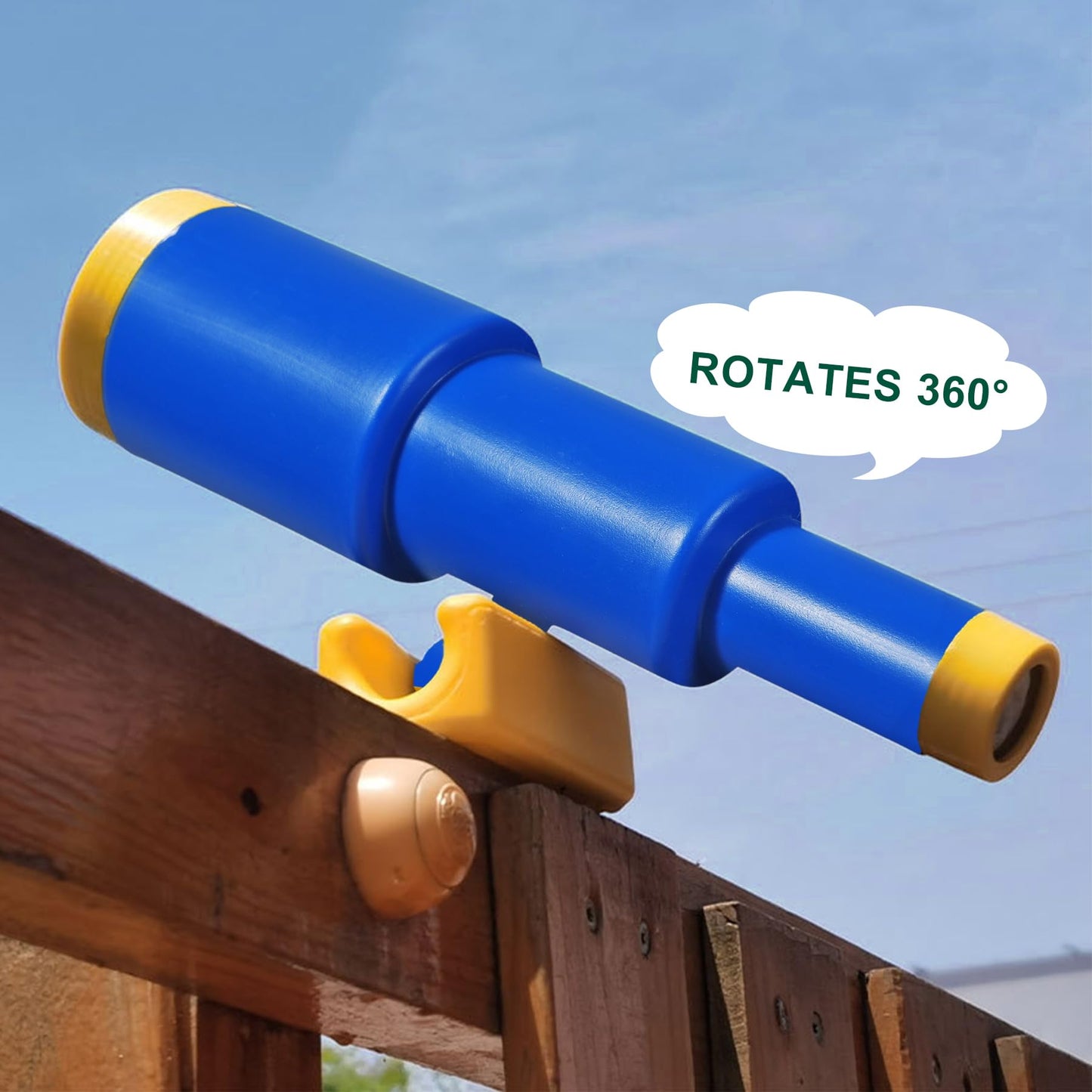 RedSwing Backyard Playground Accessories | Pirate Ship Wheel, Telescope & Climbing Holds