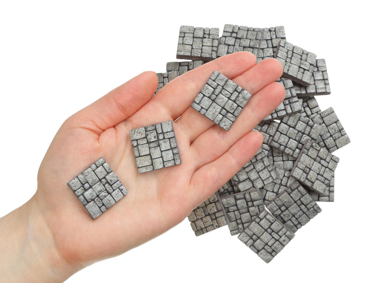 REDUCIO! Dollhouse Flooring — 50 Mini Paving Bricks, 1/12 Scale