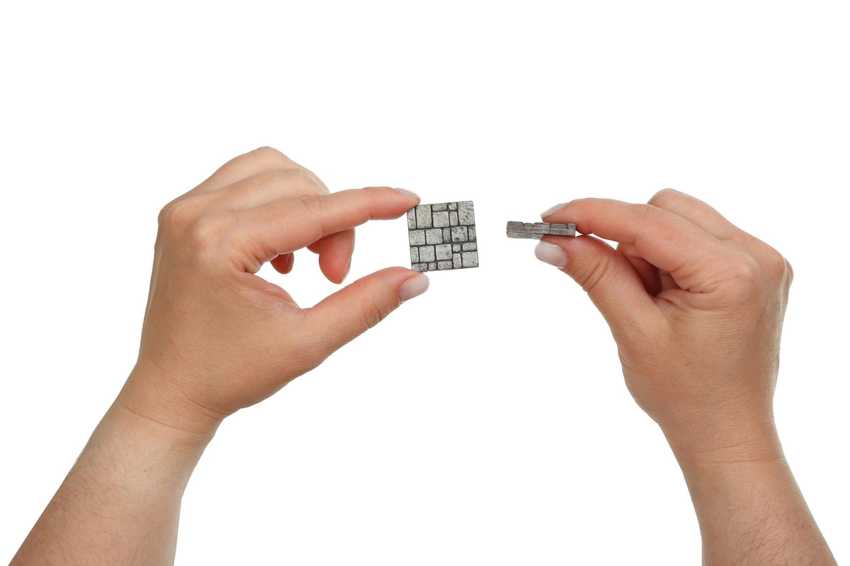 REDUCIO! Dollhouse Flooring — 50 Mini Paving Bricks, 1/12 Scale