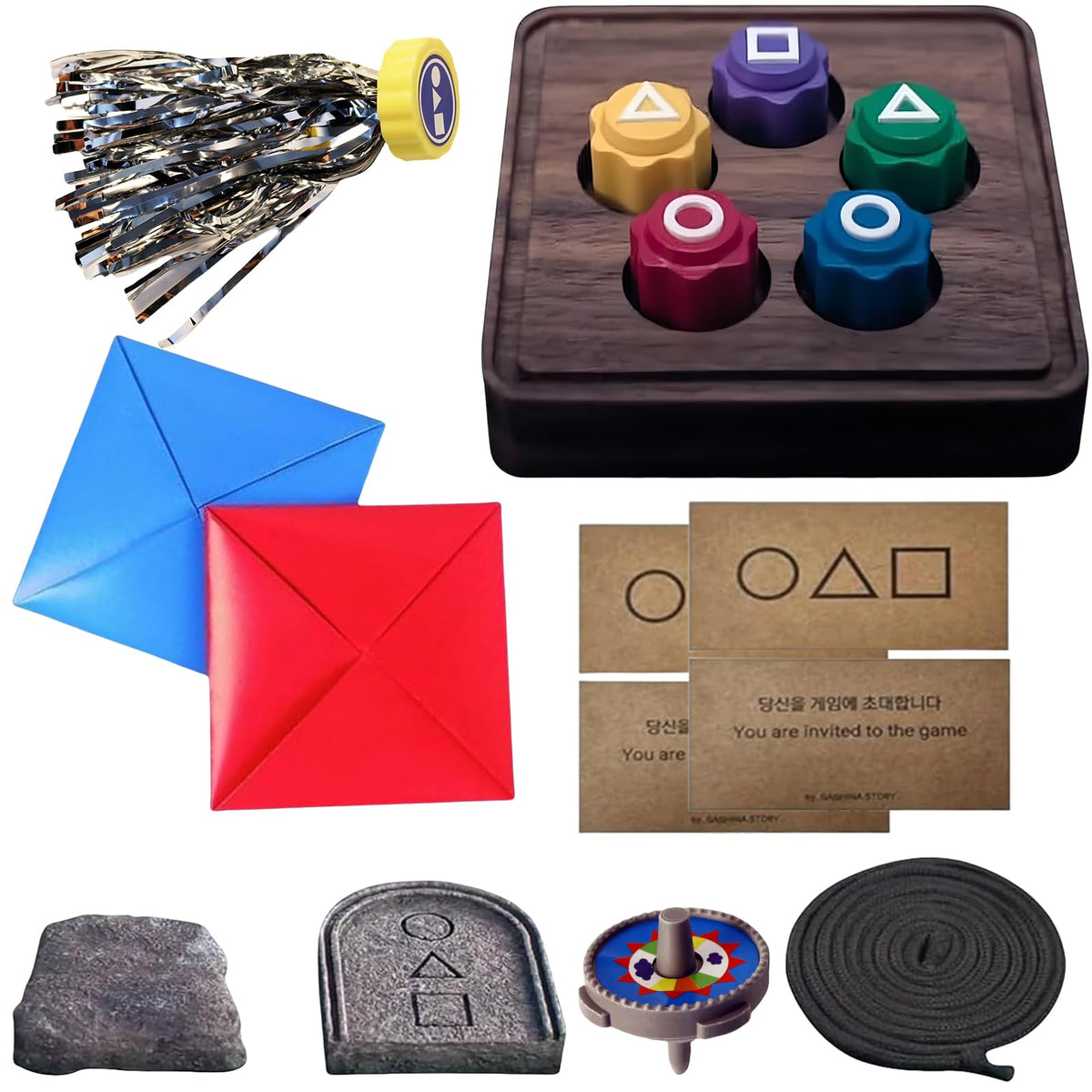 ReeRaa Gonggi Korean Game Set — Family Travel & Traditional Play Kit