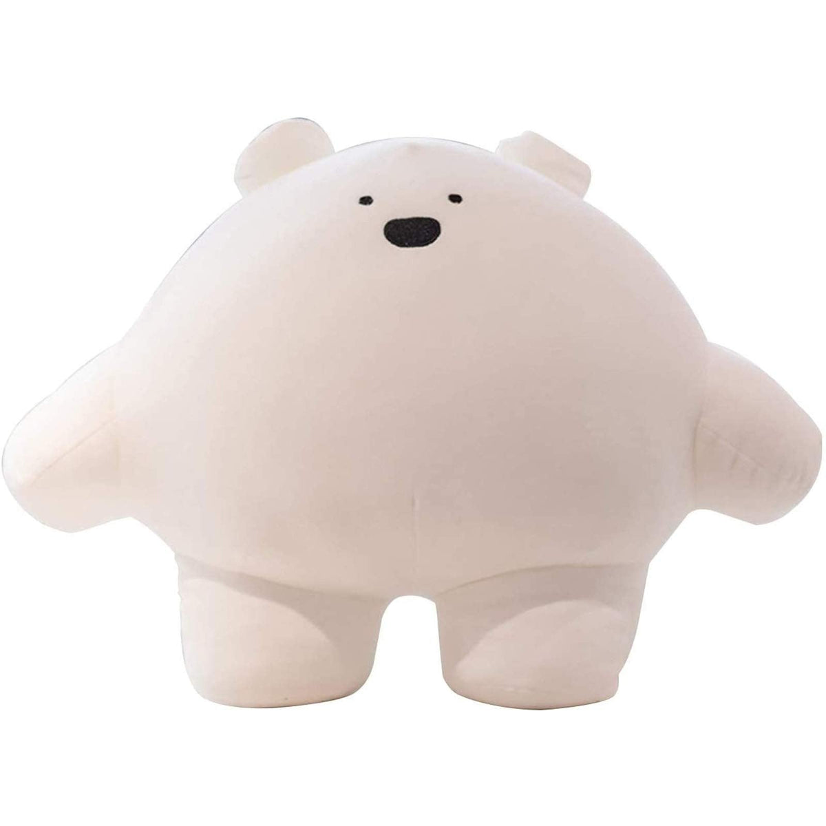 REFAHB 9-Inch Cute Bear Plush Body Pillow — Ultra-Soft Cartoon Pillow for Kids