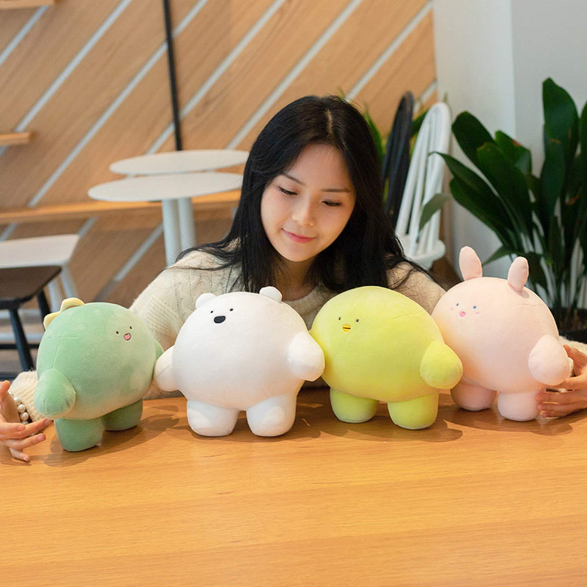 REFAHB 9-Inch Dinosaur Plush Pillow — Ultra-Soft Hugging Toy for Sleep & Nap
