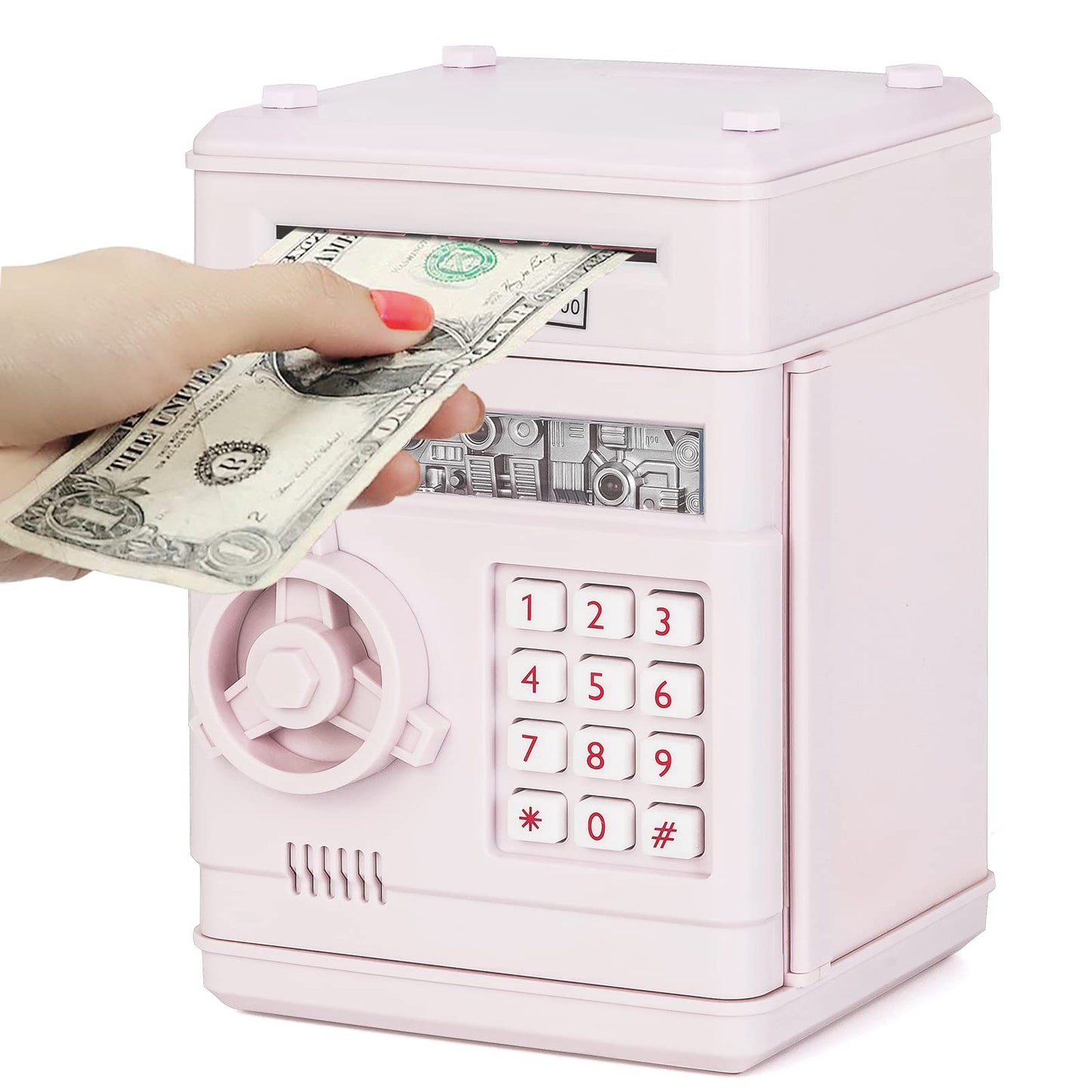 Refasy Electronic Piggy Bank – Password-Protected Money Box for Kids 3+