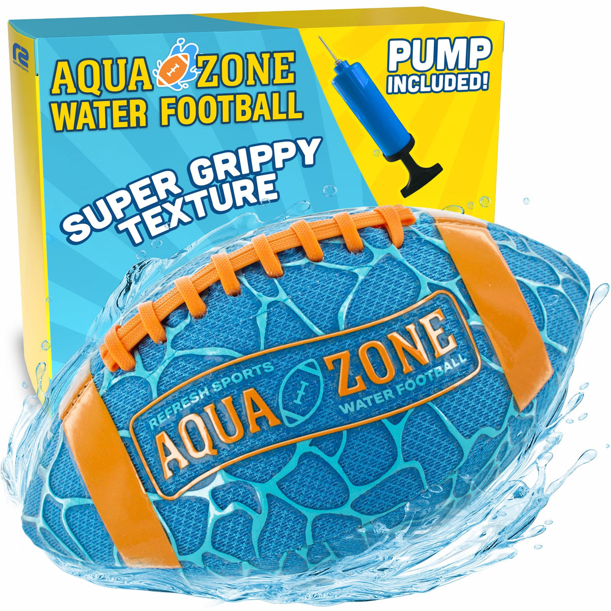 Refresh Sports Water Football – Easy-Grip Pool & Beach Toy for All Ages