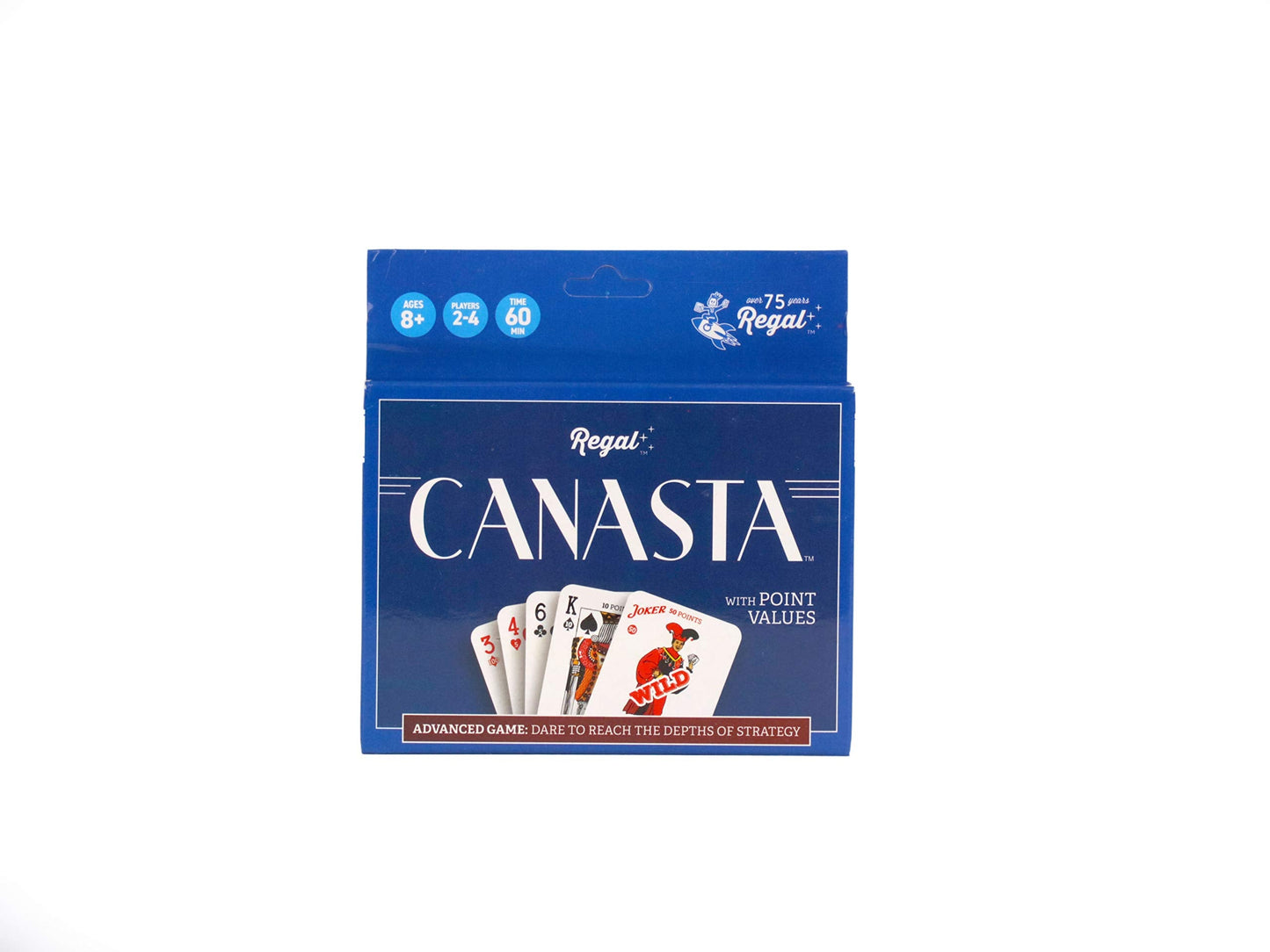 Regal Games Canasta Cards Set for Adults – 2 Decks, 54 Cards Each