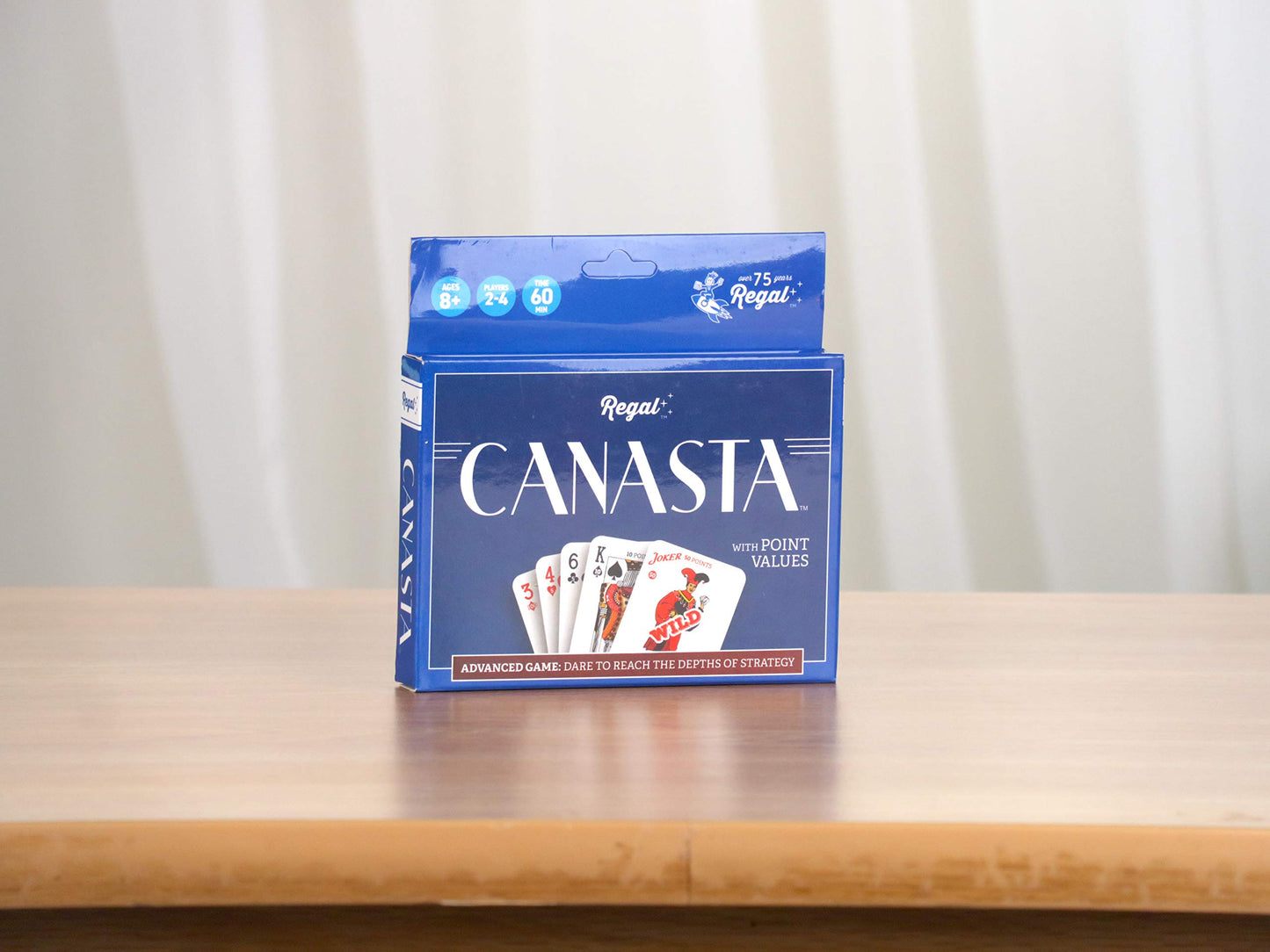 Regal Games Canasta Cards Set for Adults – 2 Decks, 54 Cards Each