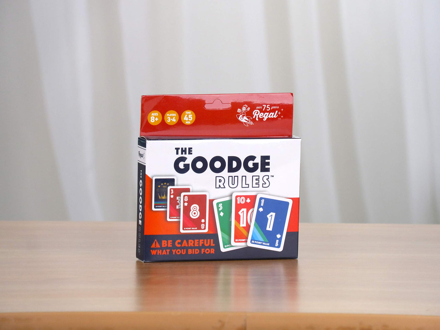 Regal Games The Goodge Rules Card Game Set – 3–4 Players, Travel-Friendly (51 Cards)