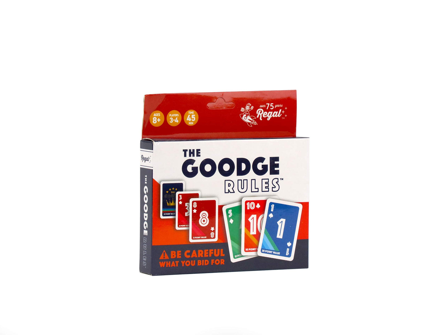 Regal Games The Goodge Rules Card Game Set – 3–4 Players, Travel-Friendly (51 Cards)