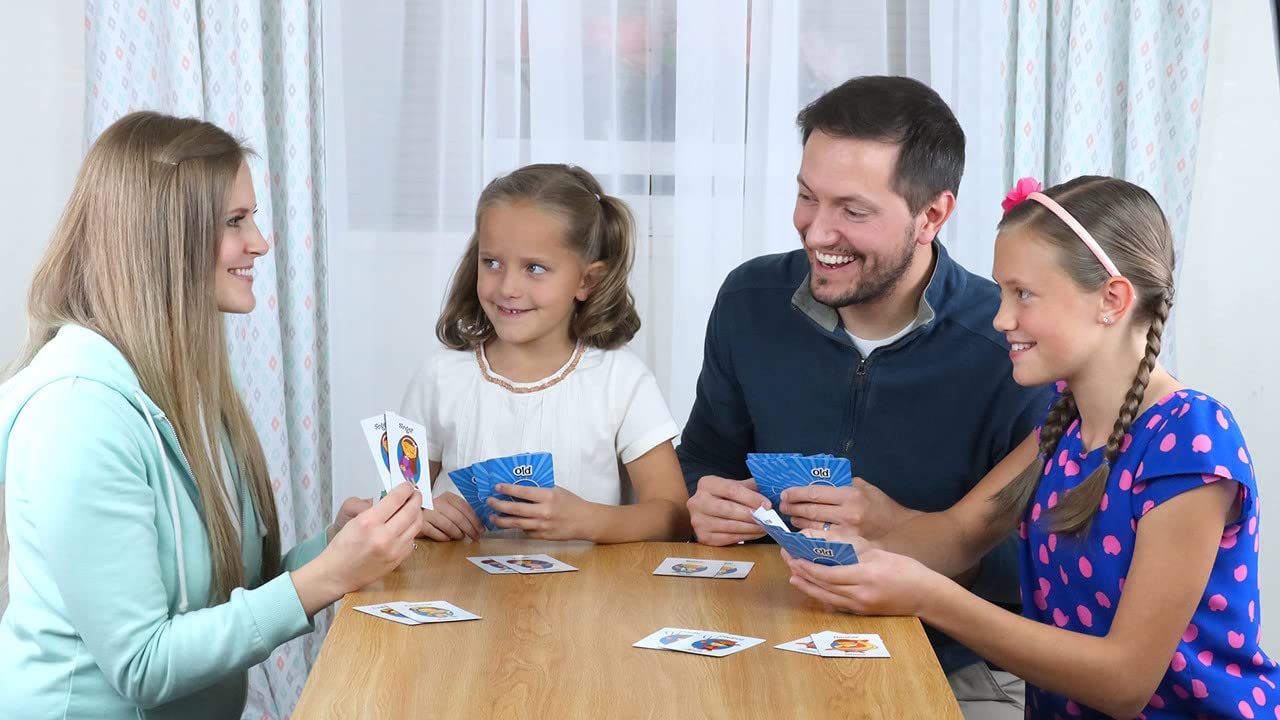 Regal Games Kids Card Games - Go Fish, Crazy 8s, Old Maid, Slap Jack, War, Silly Monster Memory Match (6-Set)