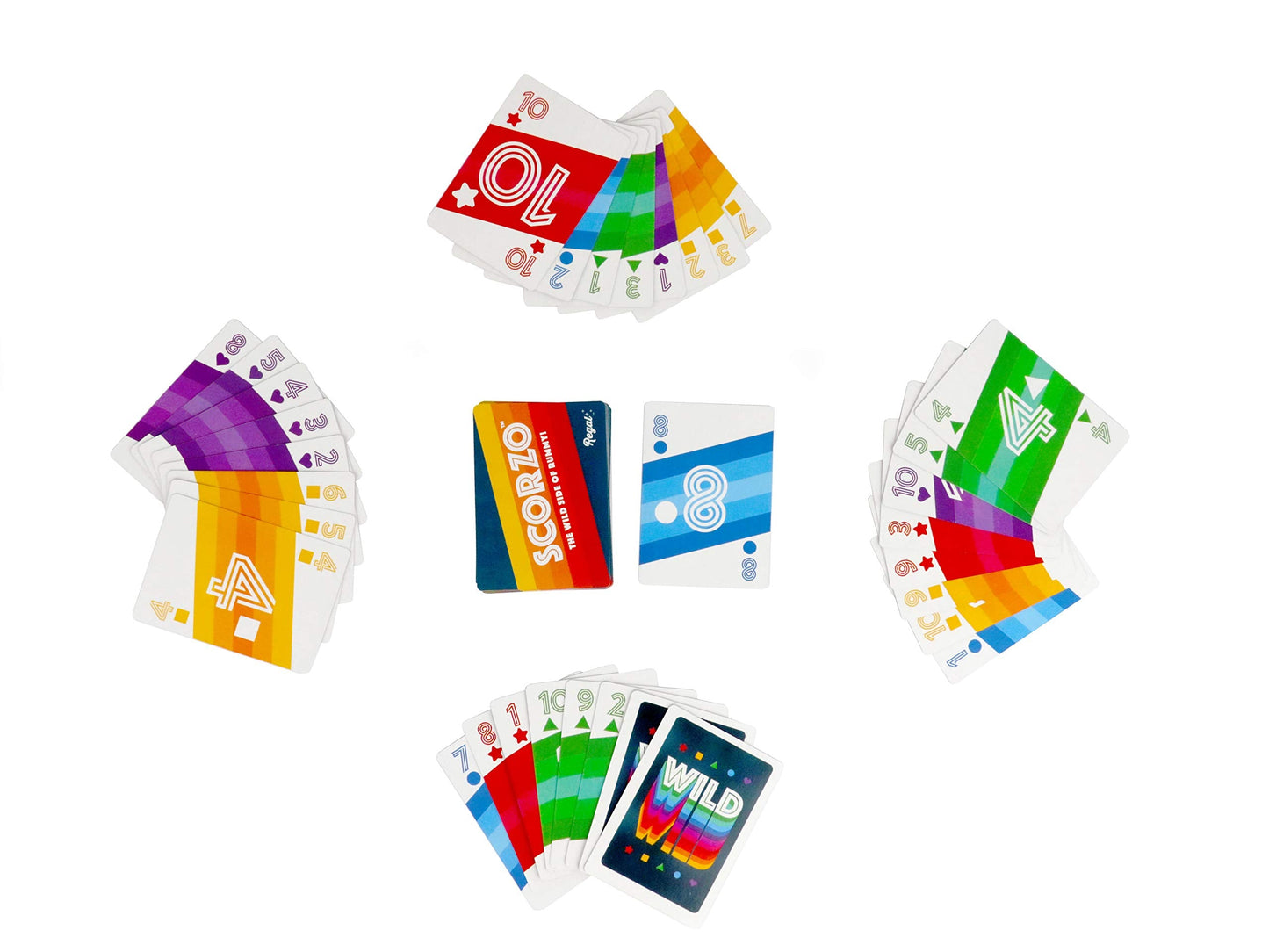 Regal Games ScorZo Rummy Card Game – 2-6 Players | Family Fun