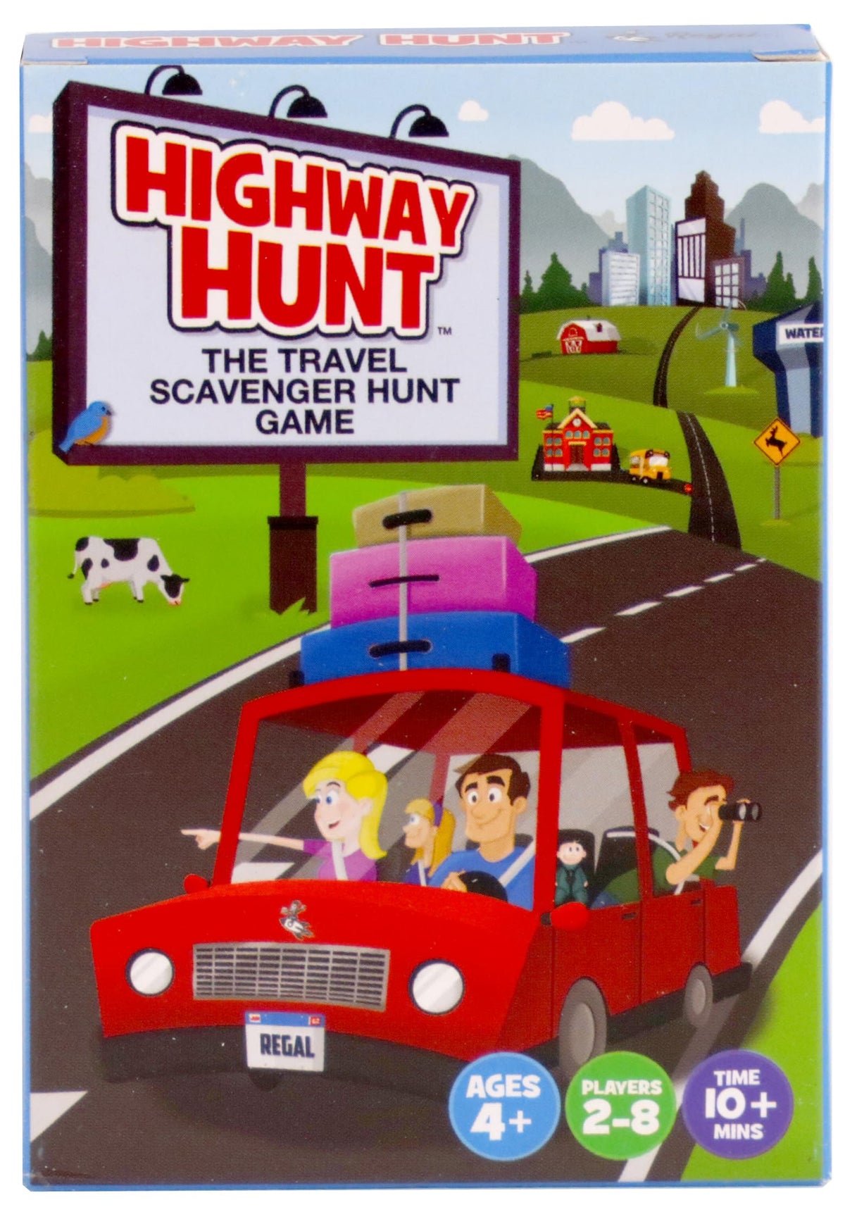 Regal Games Travel Outdoor Scavenger Hunt – 54 Cards for 2-8 Players