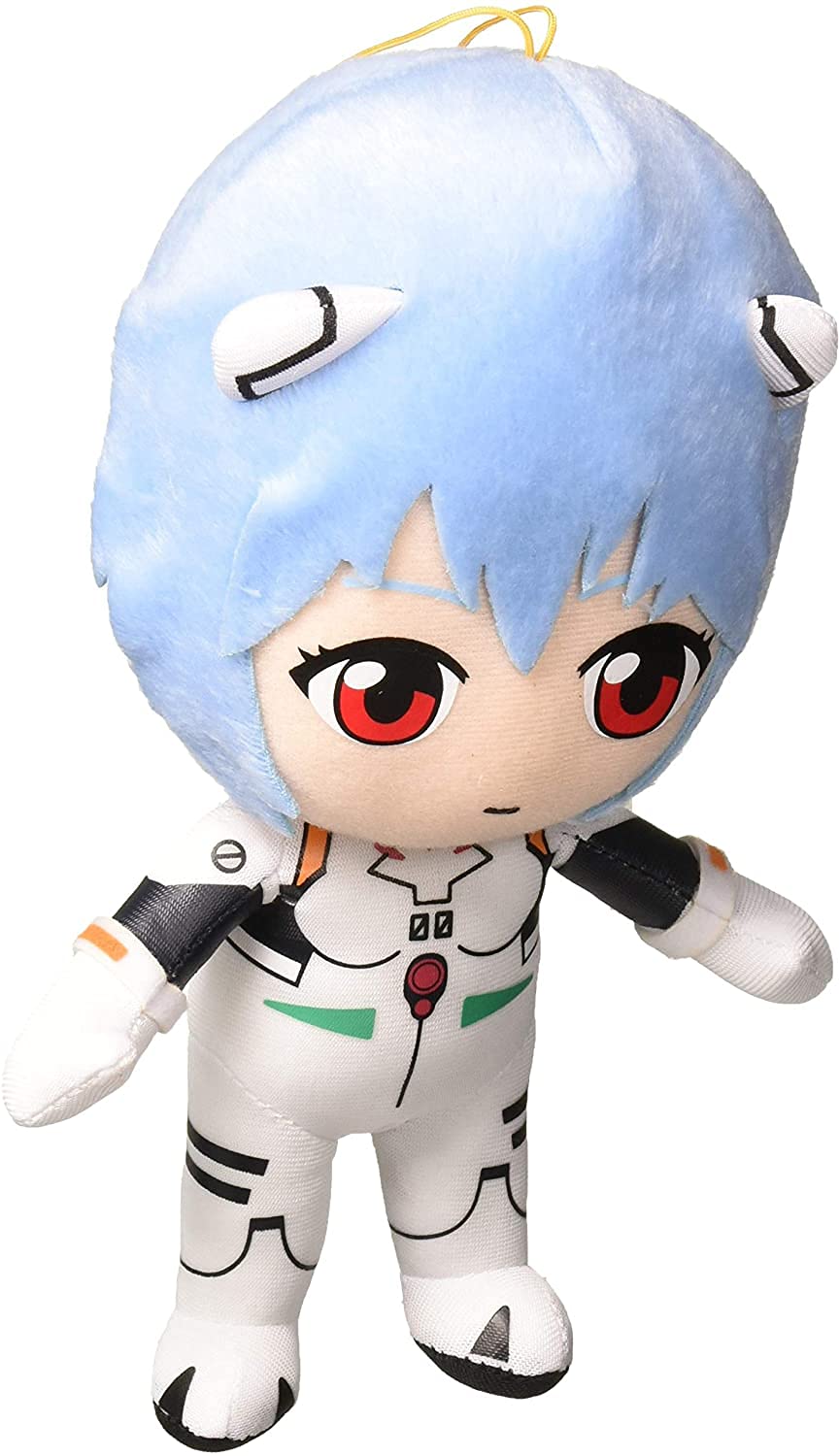 GE-52302 Rei Plugsuit Plush 8in by Great Eastern Entertainment – Official Evangelion Collectible