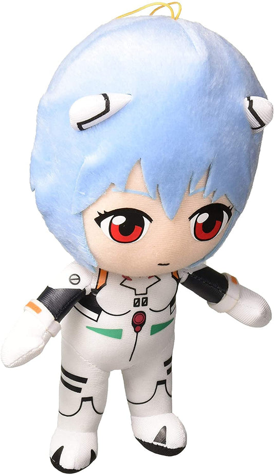 GE-52302 Rei Plugsuit Plush 8in by Great Eastern Entertainment – Official Evangelion Collectible
