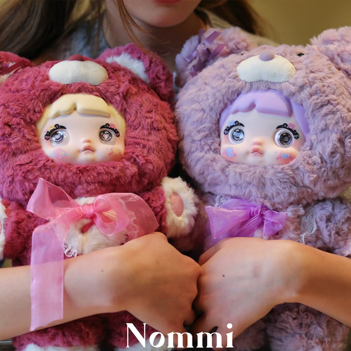 REIVIVORA Nommi Good Night Bear 400% Series Plush Blind Box – 1 Random Collectible Figure (1 of 9 Styles)