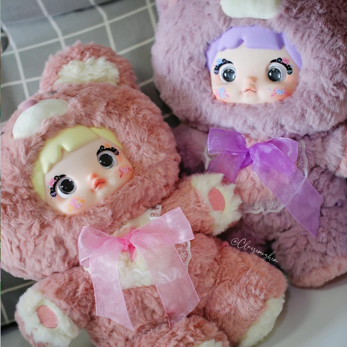 REIVIVORA Nommi Good Night Bear 400% Series Plush Blind Box – 1 Random Collectible Figure (1 of 9 Styles)