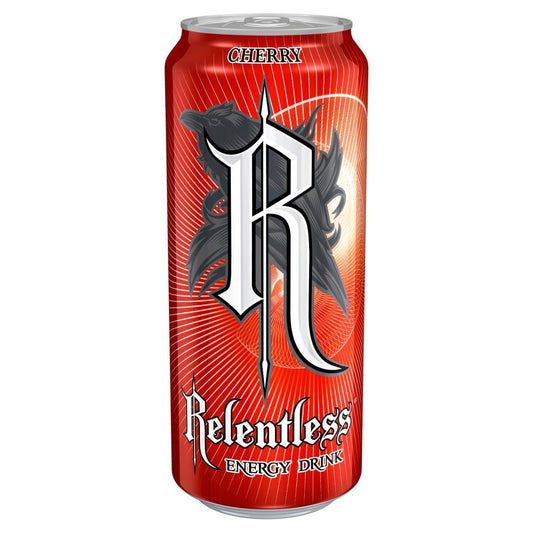 Relentless Cherry Energy Drink PMP 500ml (Case of 12)